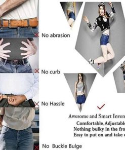 Tendaisy Buckle-free Invisible Elastic Waist Belts