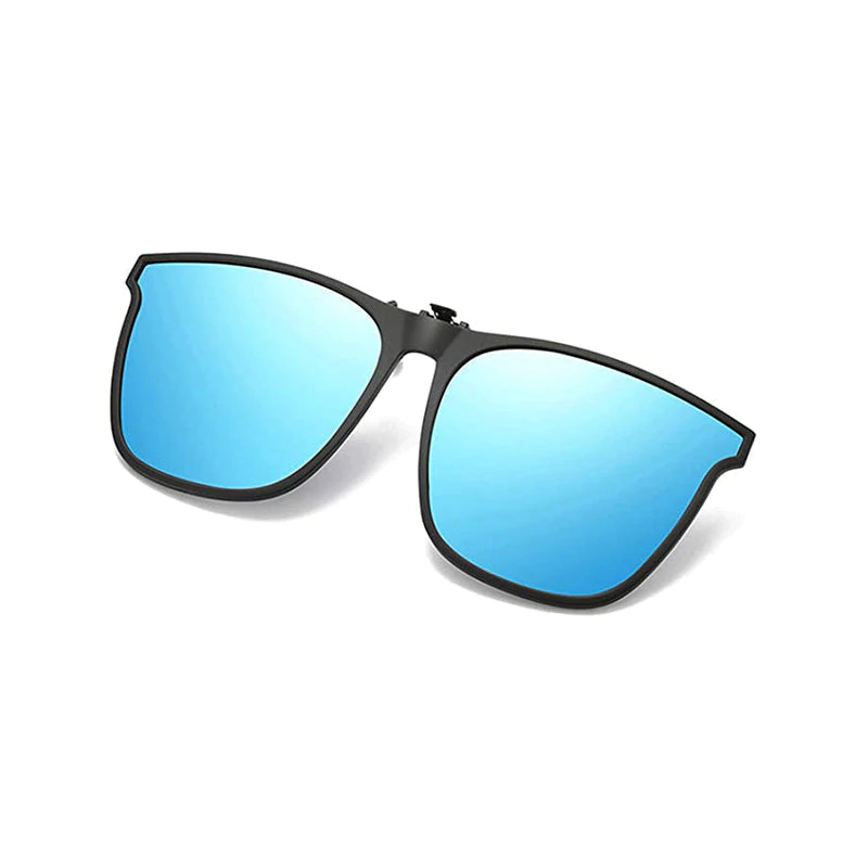 New Polarized Clip On Flip Up Sunglasses