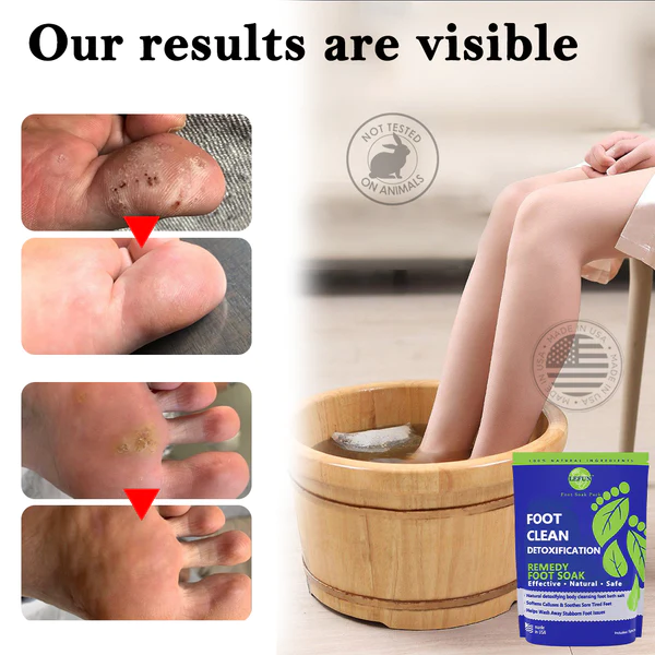 LEFUN Herbal Detoxifying Cleansing Foot Care Pack