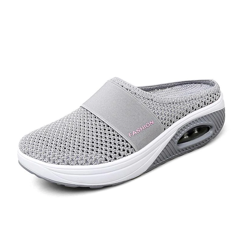 Air Cushion Slip-On Flat Sandals