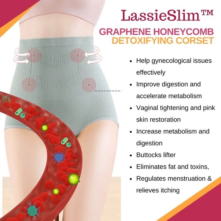 LassieSlim Graphene Honeycomb Detoxifying Corset