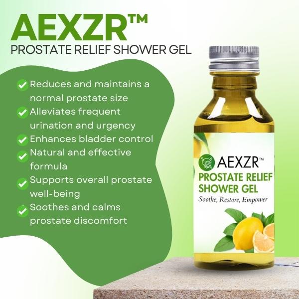 AEXZR Prostate Relief Shower Gel