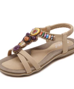 Bohemian Beaded Sandals