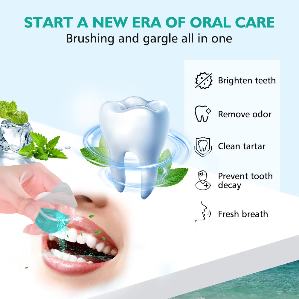 OralHeal Jelly Cup Mouthwash Restoring Teeth and Mouth to Health