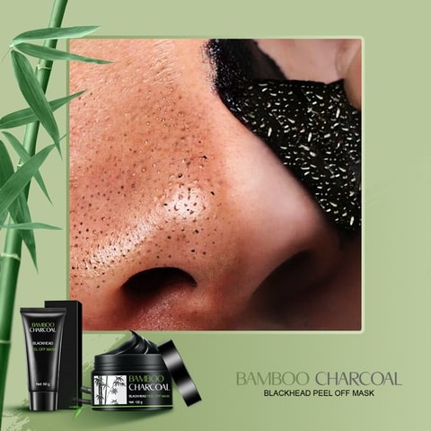 Bamboo Charcoal Blackhead Peel Off Mask