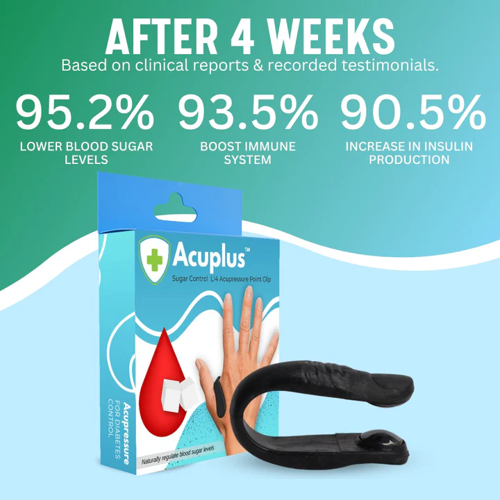 Acu+ Sugar Control LI4 Acupressure Point Clip