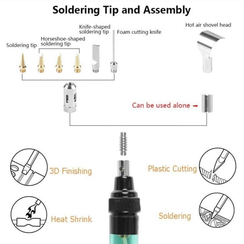 4 in 1 Portable Soldering Iron Kit