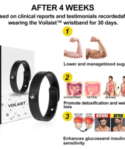 Voilaist Wristband-Far Infrared-Negative Ions-Energy Balance