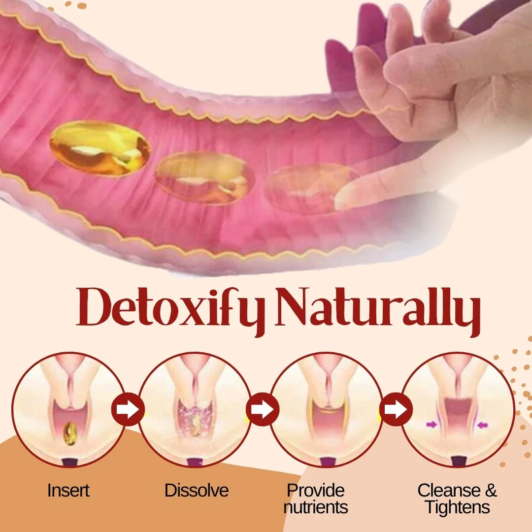 Anti-Itch Detox Slimming Natural Plant Extract Capsules