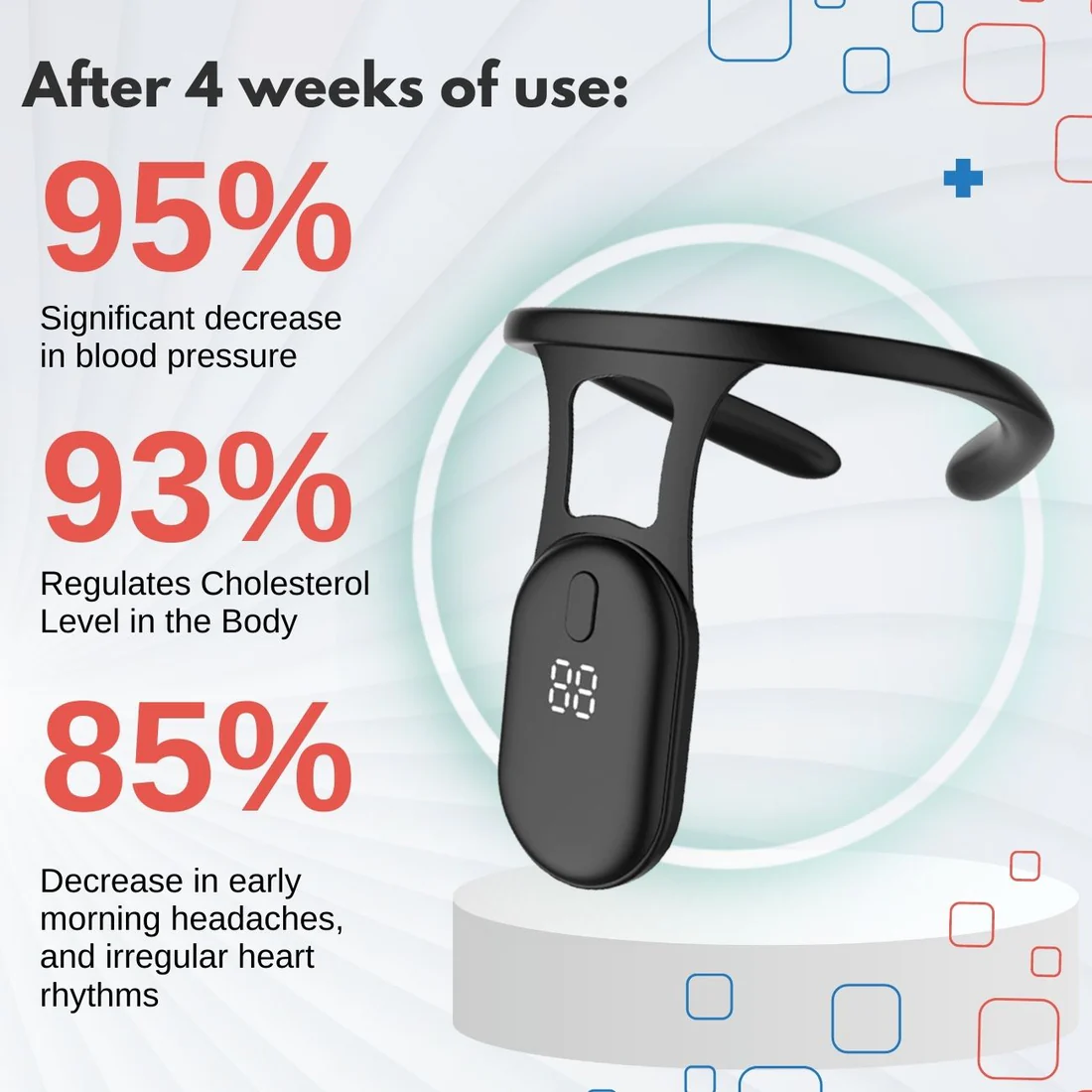 Mericle Blood Pressure Acupressure Neck Device