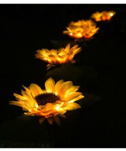 Solar Sunflower Light