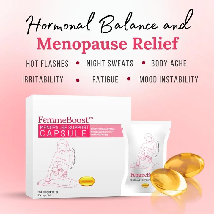 FemmeBoost Menopause Support Capsules