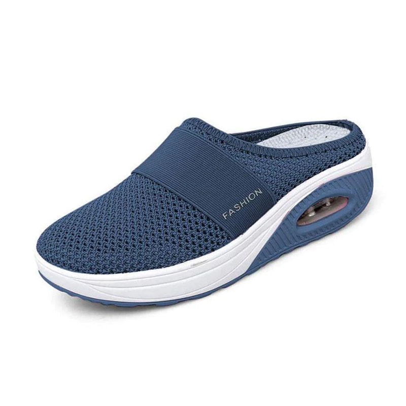 Air Cushion Slip-On Flat Sandals