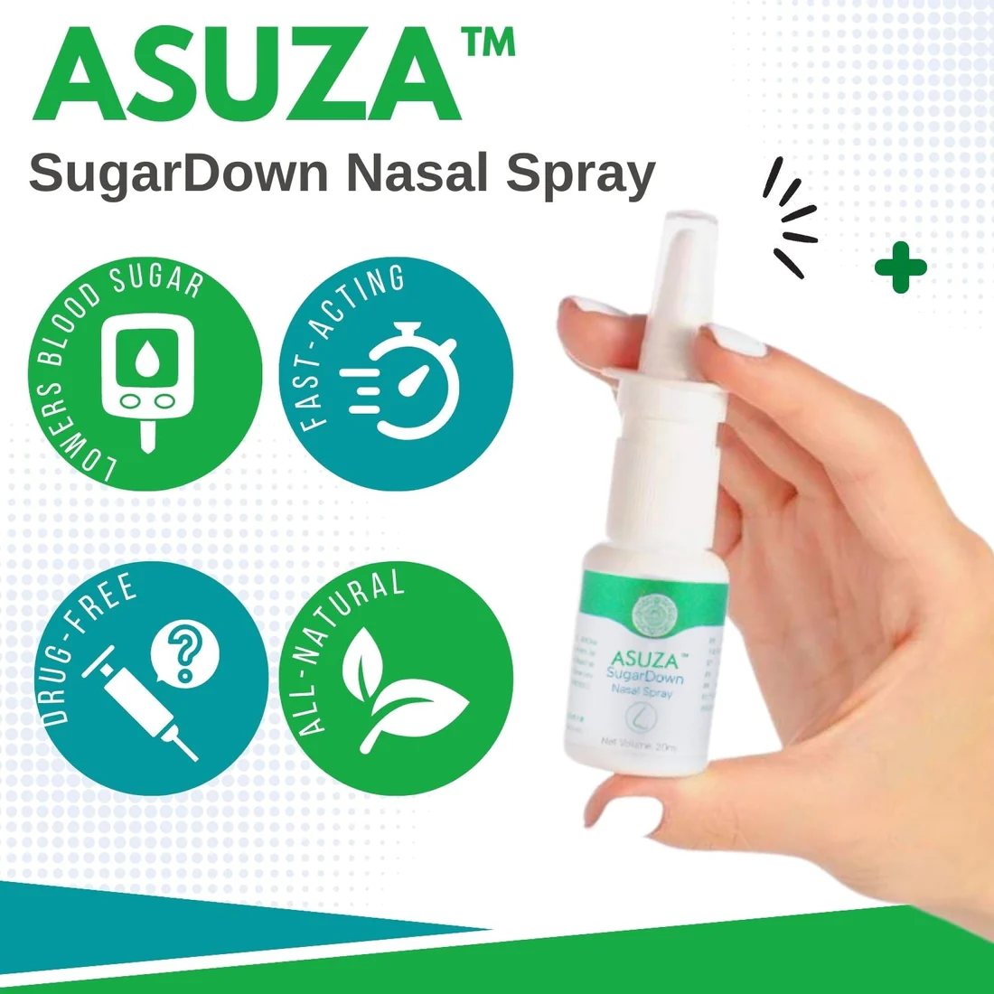 Asuza SugarDown Nasal Spray