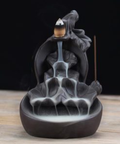 Mesmerizing Lotus Shaped Backflow Incense Fountain