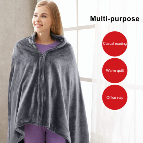 Winter Electric USB Heated Shawl Blanket