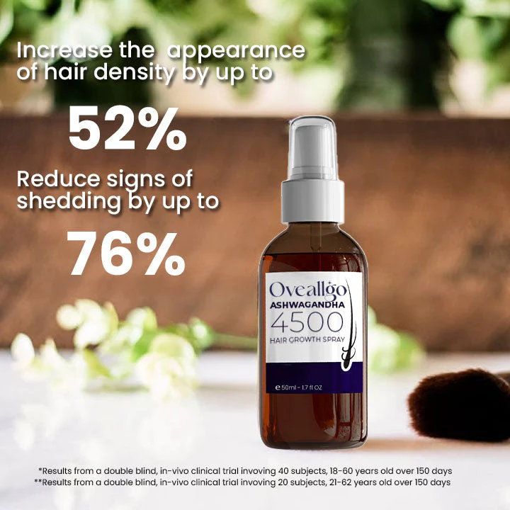 Oveallgo Ashwagandha 4500 Hair Growth Spray