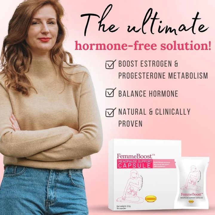 FemmeBoost Menopause Support Capsules