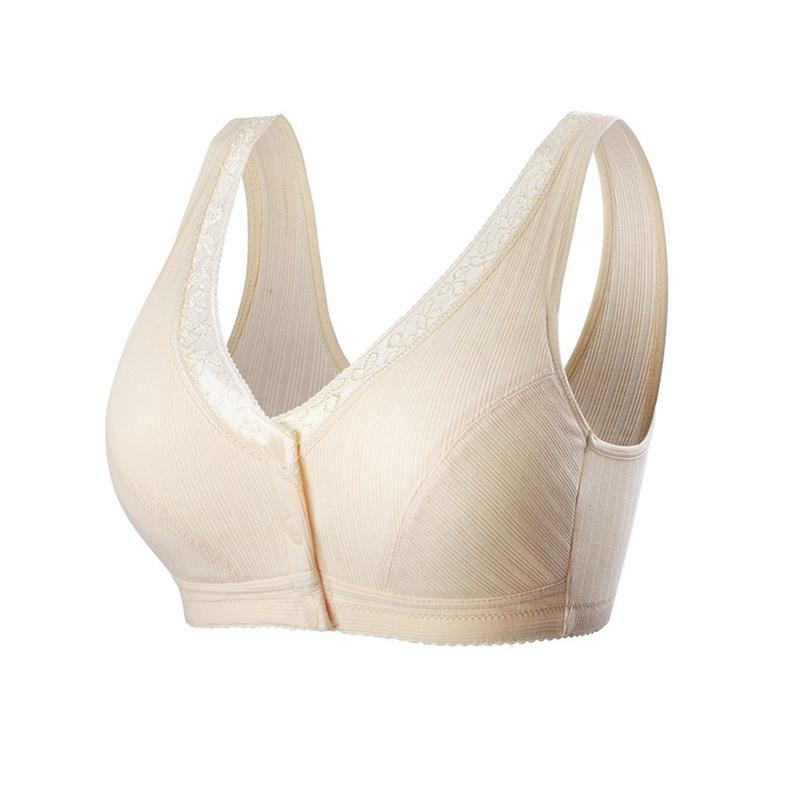 Comfortable Front Button Bra