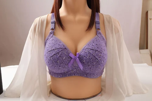 Plus Size Bra Women Underwear Wire Comfort Soft Thin Breathable