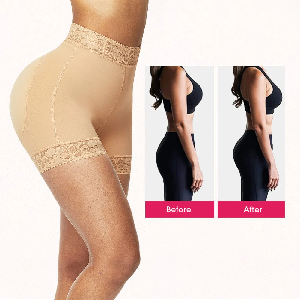 LiftEase High Waist Lace Butt Enhancer Panty