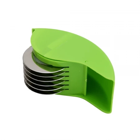 6 Blade Stainless Steel Kitchen Herb Chopper Roller