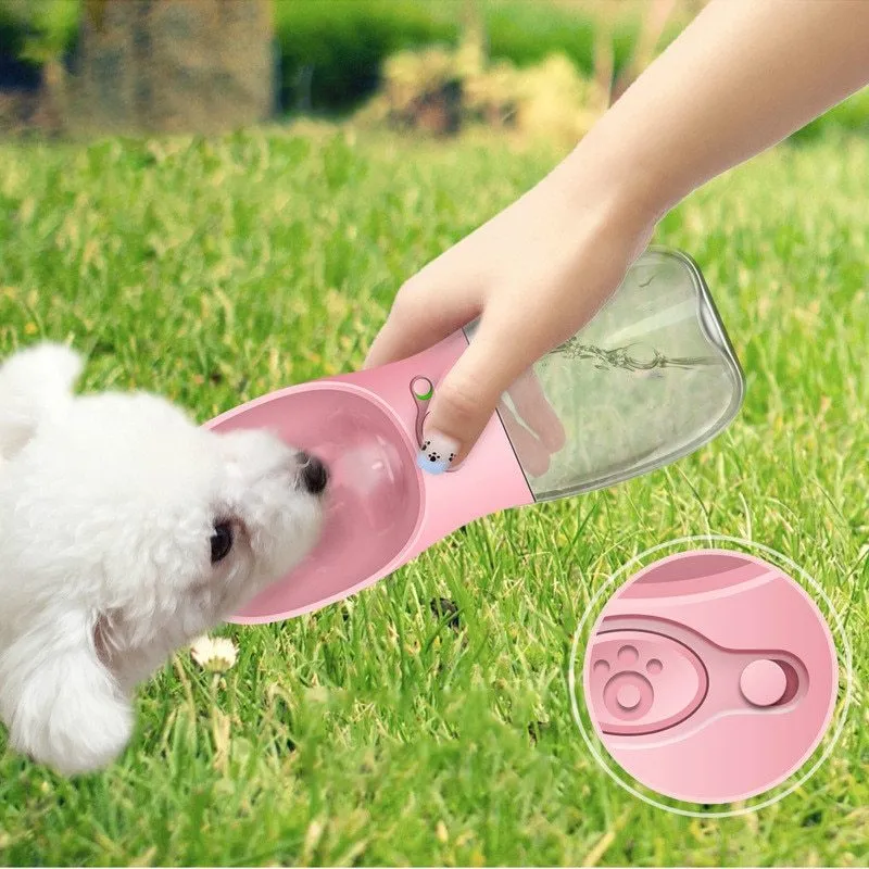 Portable Pet Water Bottle With Cup