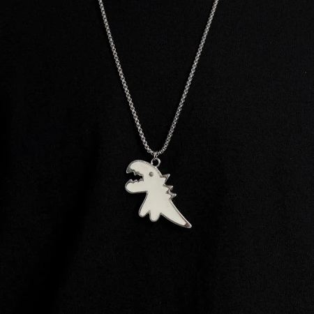 Cartoon Dinosaur Pendant Necklace