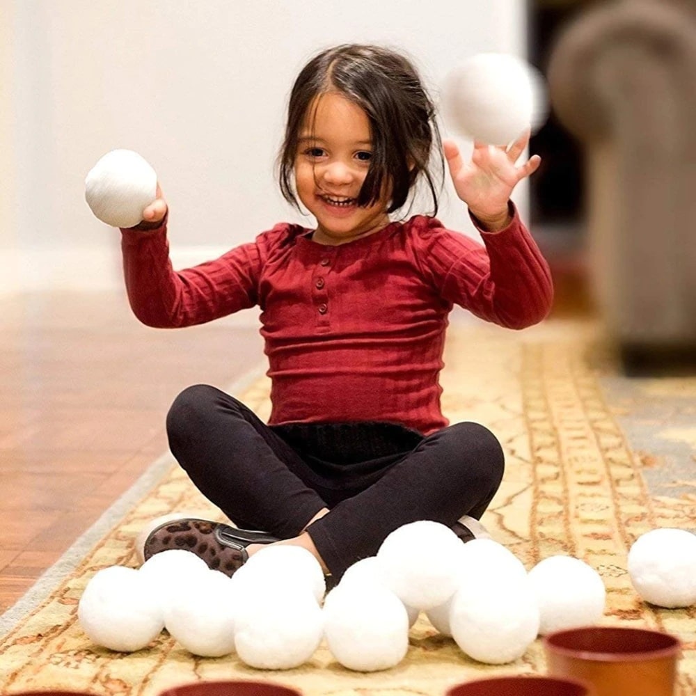 Polyester Fake SnowBalls For Throwing