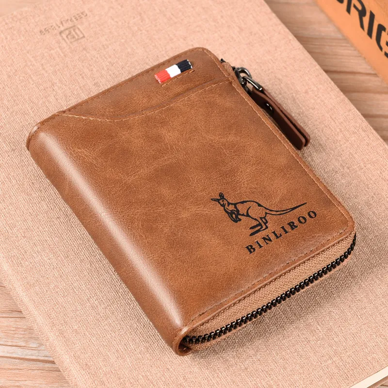 Anti Theft Kangaroo Leather Wallet