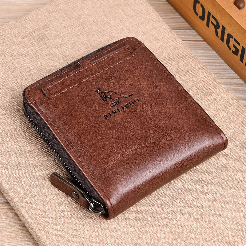 Anti Theft Kangaroo Leather Wallet