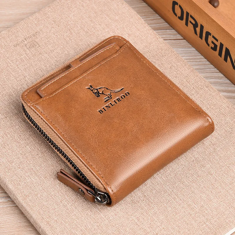 Anti Theft Kangaroo Leather Wallet