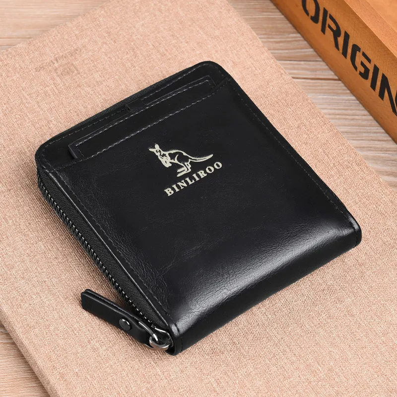 Anti Theft Kangaroo Leather Wallet