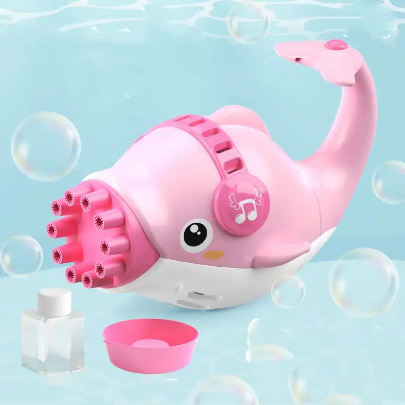 Ten-Hole Dolphin Bubble Machine