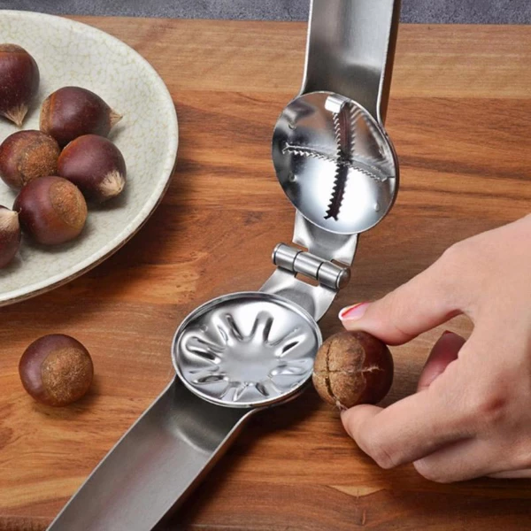 Stainless Steel Chestnut Opener Tool