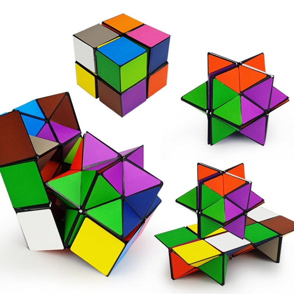 Geometric Star Cube Fidget Toy