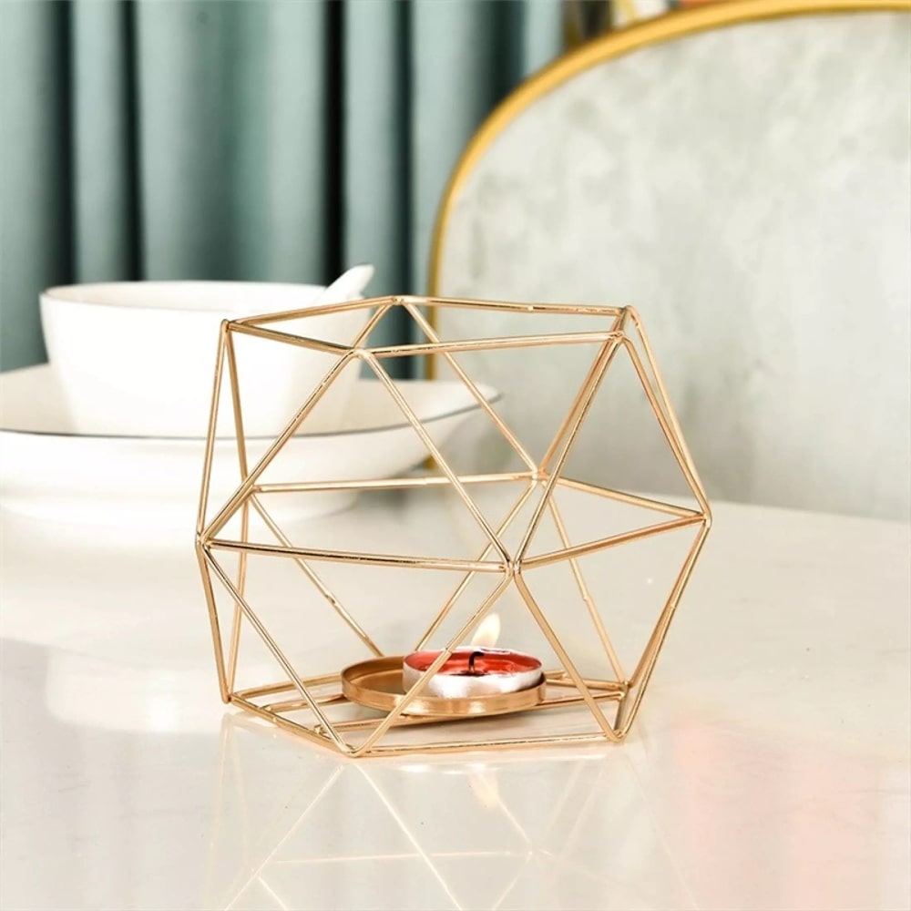 Geometric Candle Holder Lantern