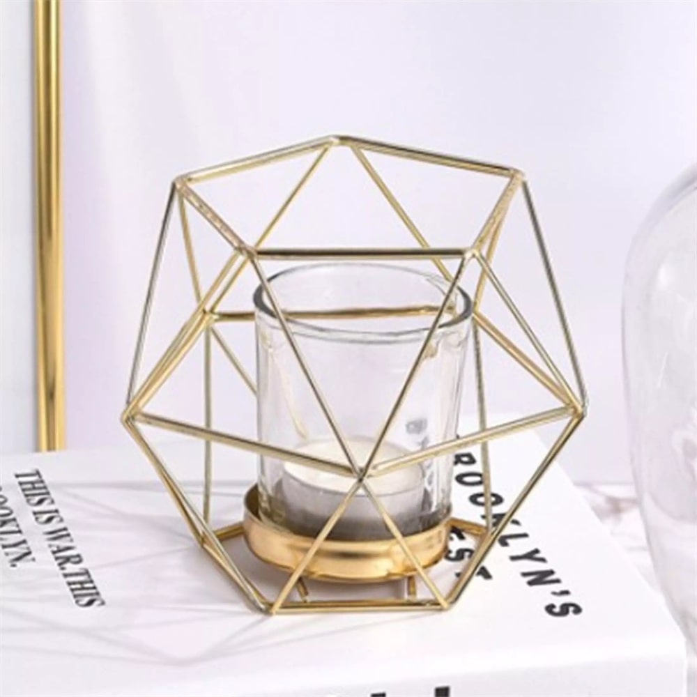 Geometric Candle Holder Lantern