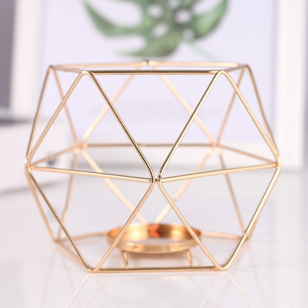 Geometric Candle Holder Lantern