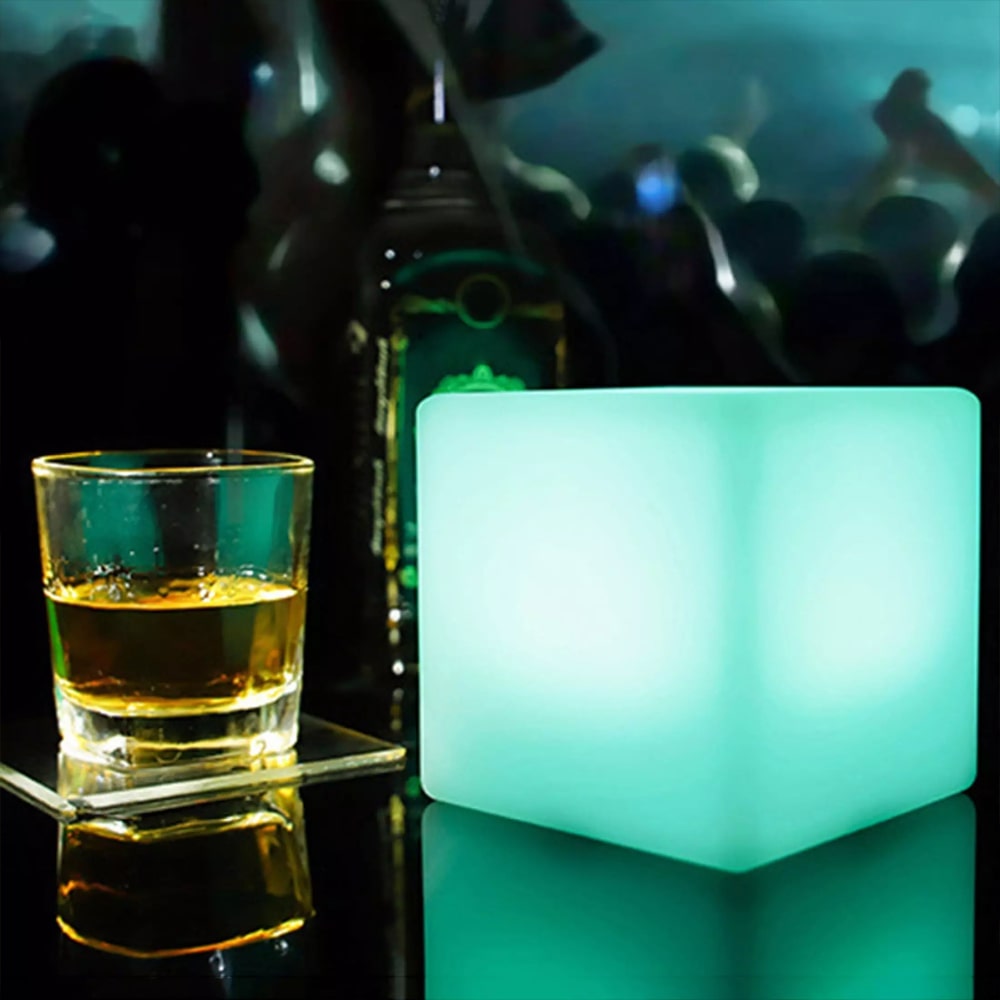 Color Changing LED Cube Light