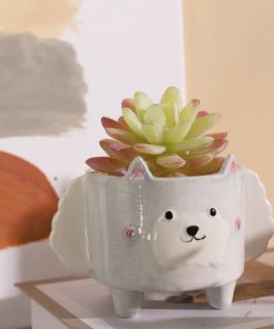 Cartoon Animal Shaped Ceramic Flower Pots