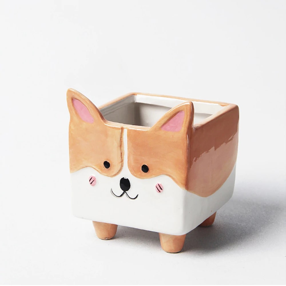 Cartoon Animal Shaped Ceramic Flower Pots