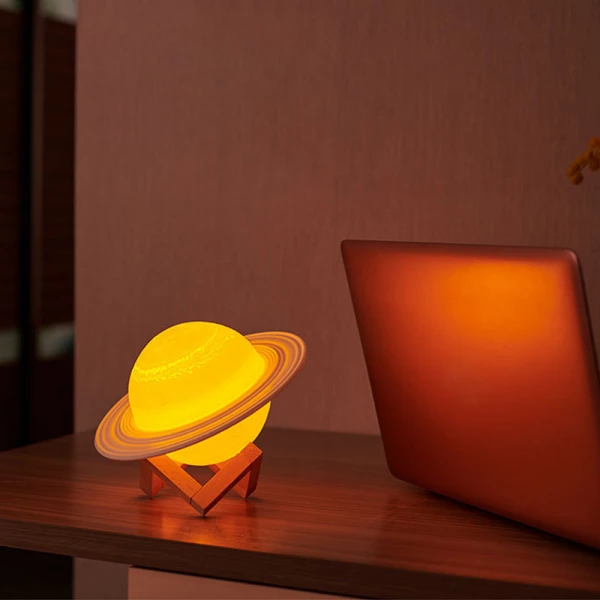 Saturn Night Lamp Light For Bedroom and Office