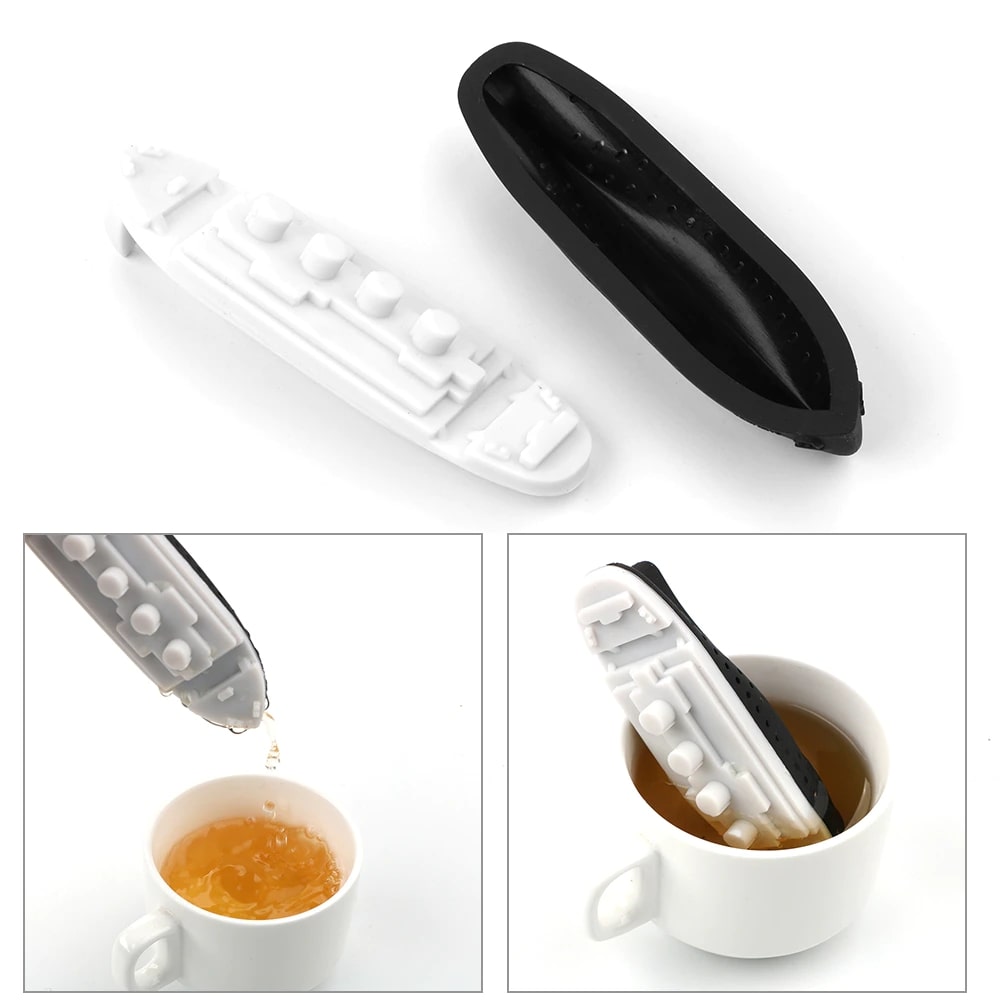 Food Grade Unsinkable Titanic Tea Infuser