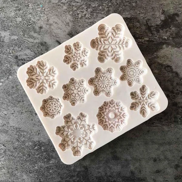 Snowflake Silicone Mold for Baking & Cake Decorating