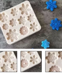 Snowflake Silicone Mold for Baking & Cake Decorating