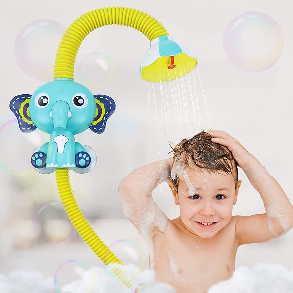 Cute Elephant Sprinkler Bath Toy