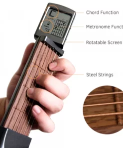 Portable Digital Guitar Trainer Makes Learning Easy