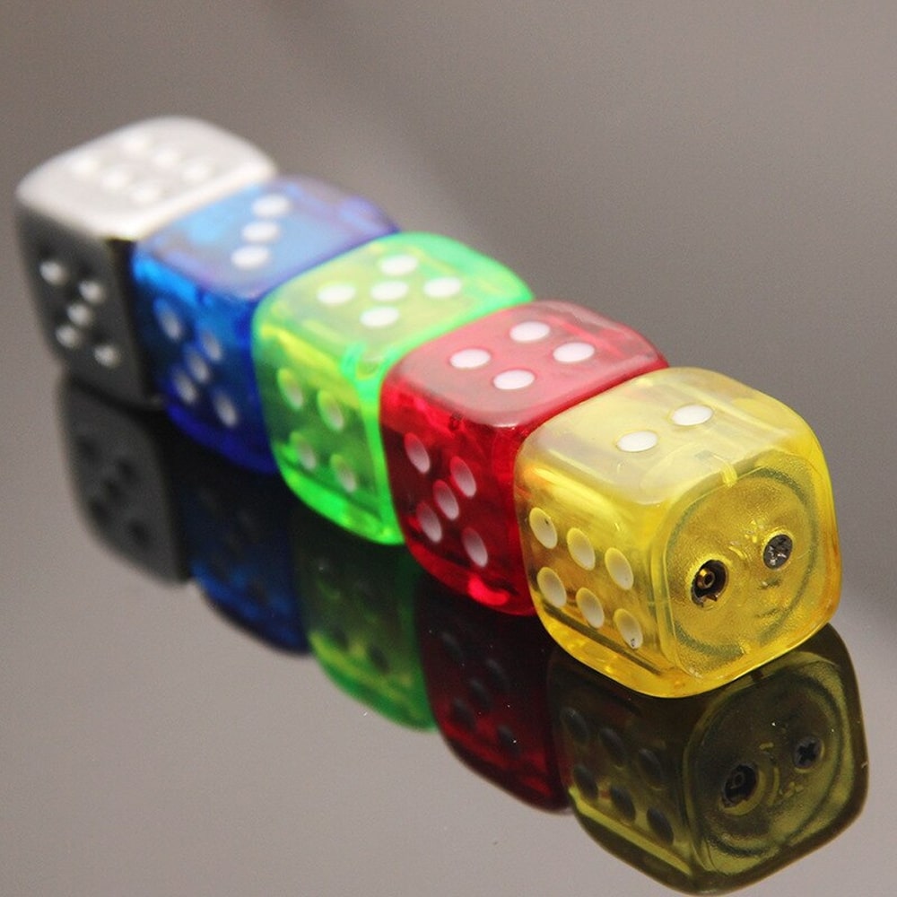 Refillable LED Dice Lighter