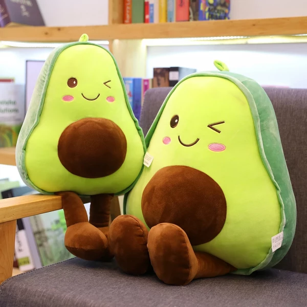 Cute Stuffed Avocado Plush with Legs